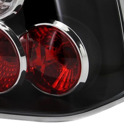 1993-1998 VW Golf Mk3 Tail Lights Matte Black Housing/Clear Lens