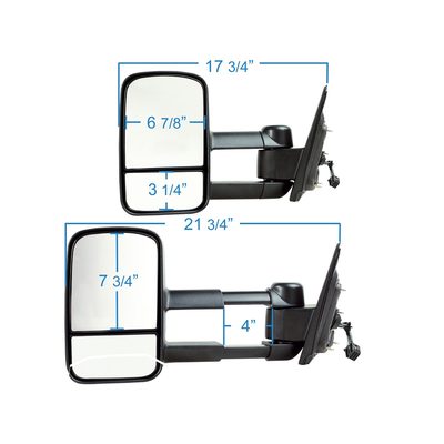 Fits 2014-2019 Chevy Silverado/GMC Sierra 1500, 2015-2018 Silverado/Sierra 2500/3500 (KSR-62148G)