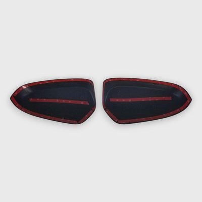 2014-2018 Toyota Corolla Mirror Cover Caps Gloss Black 2Pcs ABS Plastic