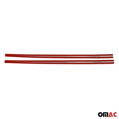2003-2014 Mercedes Vito W639 Window Molding Trim Streamer Stainless Steel 2Pcs