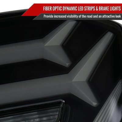 2018-2022 Honda Accord Sedan LED Signal Tail Lights Glossy Black/Smoke