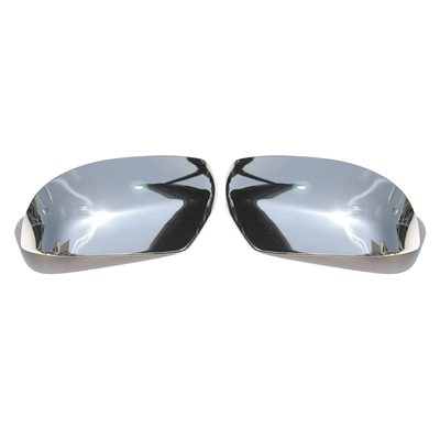 2010-2013 Lexus GX 460 Side Mirror Cover Caps Stainless Steel Silver 2 Pcs