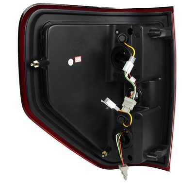 2009-2014 Ford F-150 LED Tail Lights Chrome Housing/Red Lens