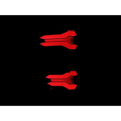 AlphaRex LUXX Series Black LED Tail Lights 653038