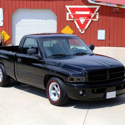 1994-2001 Dodge RAM 1500/ RAM 2500/3500 Dual LED Bar Factory Headlights Smoke