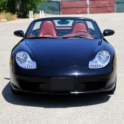 1997-2004 Porsche Boxster 986/911 996 LED Light Headlights LED Signal Chrome