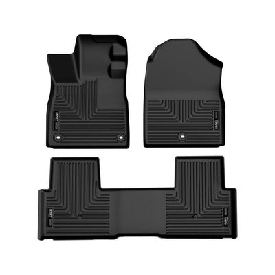 Tapetes Husky Weatherbeater 1ra y 2da Fila color Negro para Pilot 23 - 25