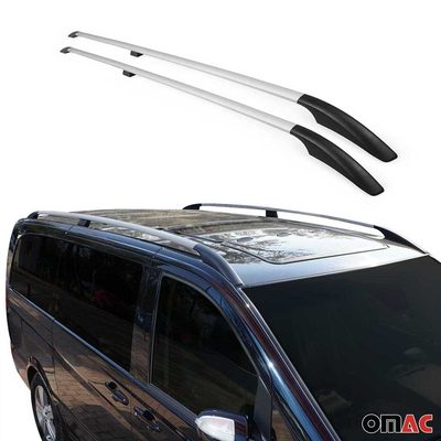 2023-2025 Dodge Hornet Roof Rack Rails Side Rails Silver