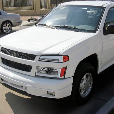 2004-2012 Chevy Colorado/ Canyon/ISUZU I-Series Headlights LED Bar Chrome