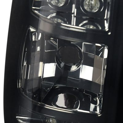 2007-2012 Chevrolet Avalanche LED Tail Lights Chrome Housing/Smoke Lens