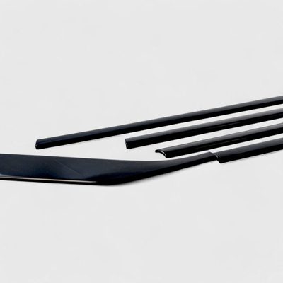 2019-2025 Nissan Altima Window Trim Set Gloss Black 6Pcs ABS Plastic