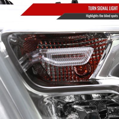 2019-2024 Dodge RAM 1500 Factory Headlights w/Amber Reflectors Chrome/Clear