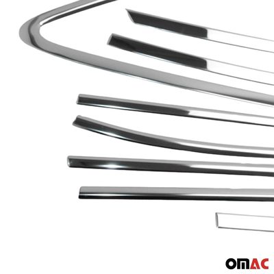 2010-2015 Hyundai Tucson Window Molding Trim Streamer Stainless Steel Silver 10 Pcs
