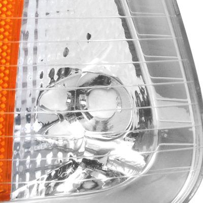 2006-2010 Dodge Charger Corner Lights Chrome Housing/Clear Lens