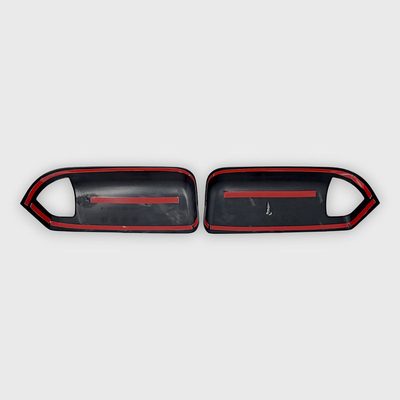 2010-2022 RAM RAM 2500/3500 Mirror Cover Caps Gloss Black 2Pcs ABS Plastic