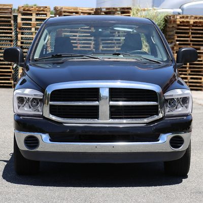 2006-2008 Dodge RAM 1500/ 06-2009 2500 3500 LED CBar Projector Headlights Chrome