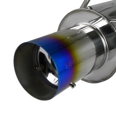 2002-2005 Honda Civic Si Hatchback T-304 Steel N1 Catback Exhaust Burnt Tip
