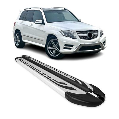 2009-2015 Mercedes GLK Class X204 Running Boards Side Steps Silver