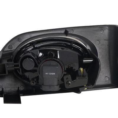 2001-2003 Honda Civic Coupe/Sedan H11 Fog Lights Kit Chrome/Clear Lens