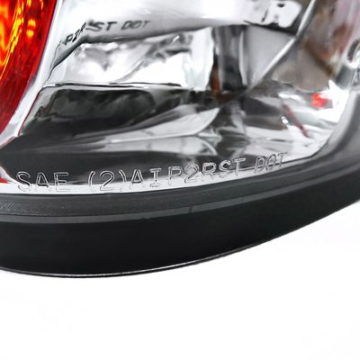 2001-2005 Ford Ranger Tail Lights Chrome Housing/Clear Lens