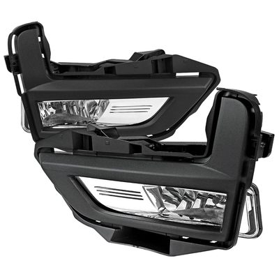 2017-2018 Nissan Rogue H8 Fog Lights Kit Chrome Housing/Clear Lens