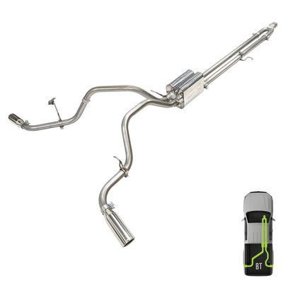 GMC/Chevy, 2007-2013, 5.3L, Clamp/On - Truck Cat-Back Dual Exhaust Kits