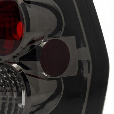 2002-2009 Chevrolet Trailblazer Tail Lights Chrome Housing/Smoke Lens