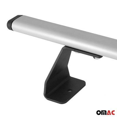 2015-2022 RAM ProMaster City Roof Rack Cross Bars Steel Silver 2Pcs