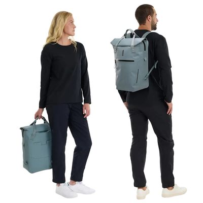 Alforjas Shield Backpack color Azul de 23L con sistema InLock