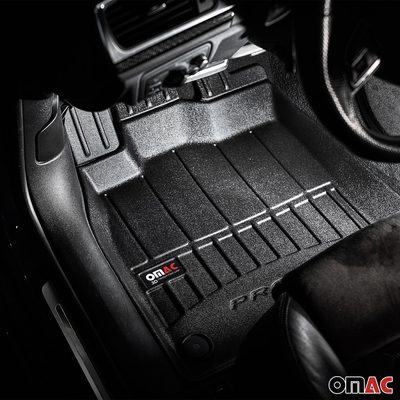 2022-2026 BMW i4 Gran Coupe / BMW 4 Series G26 Gran Coupe Premium Floor Mats Liners Full Set All Weather Heavy Duty Black