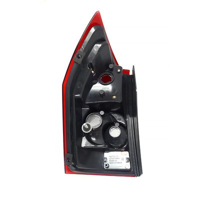 2005-2008 Dodge Magnum Tail Lights Matte Black Housing/Red Clear Lens