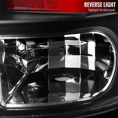 2009-2018 Dodge RAM 1500 2500 3500 LED Tail Lights - V2 Matt Black