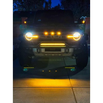 2021+ Ford Bronco Modular Bumper 30in Light Bar