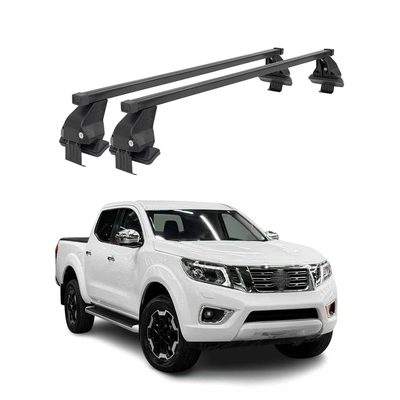 2016-2020 Nissan NP300 Navara Roof Rack Cross Bars Black