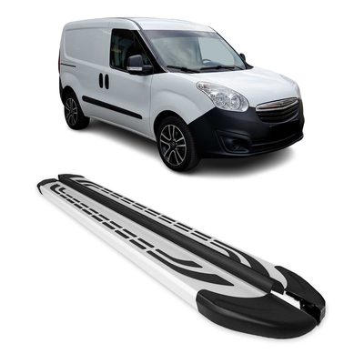 2015-2022 RAM ProMaster City Running Boards Side Steps Silver