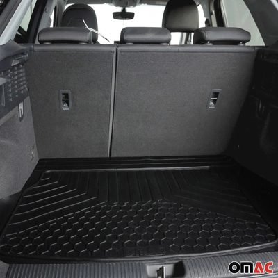 2019-2024 Skoda Octavia Universal Cargo Mats Liner All Weather Black Rubber