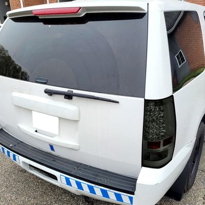 2007-2014 Chevy Tahoe/Suburban LED Tail Lights Chrome Housing/Smoke Lens