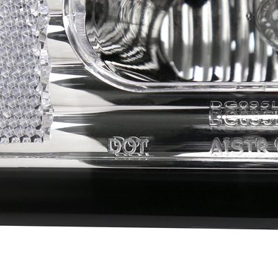 2002-2006 Dodge RAM V2 LED Tail Lights Chrome Housing/Clear Lens
