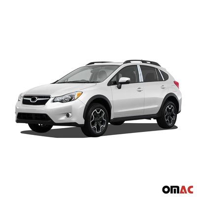 2016-2023 Subaru Crosstrek Stainless Steel Pillar Trim 8 Pcs