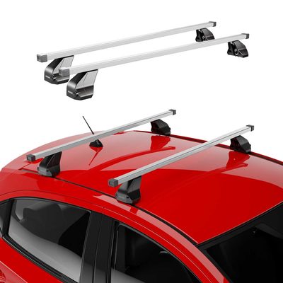 2015-2022 RAM ProMaster City Roof Rack Cross Bars Silver
