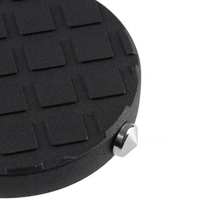 Universal Foldable Car Door Step Latch Foot Hook & Safety Hammer Black 2Pcs