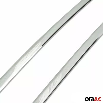 2012-2018 Ford Focus Trunk Tail Light Trim Frame Stainless Steel Silver 1Pc