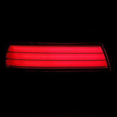 1997-2000 BMW E39 5 Series Sedan LED Tail Lights Chrome Housing/Smoke Lens