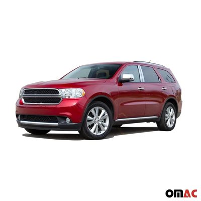 2011-2025 Dodge Durango Stainless Steel Pillar Trim 6 Pcs