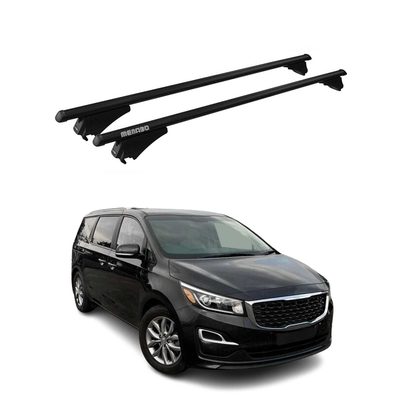 2014-2021 Kia Sedona Roof Rack Cross Bars Black