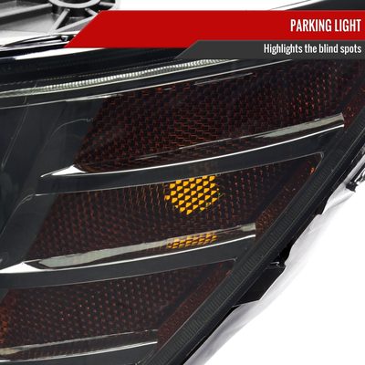 2009-2020 Dodge Journey Factory Style Headlights Chrome Housing/Smoke Lens