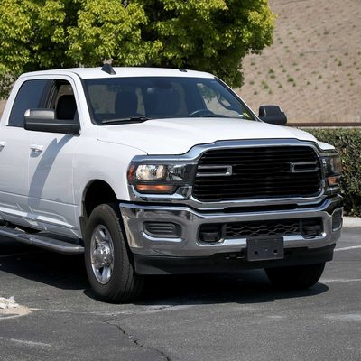 For Dodge RAM 2500 3500 2019-2024 Factory Style Crystal Headlight Passenger Side Only Black Housing Clear Lens