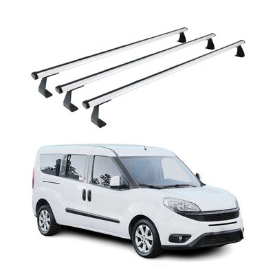 2015-2022 Ram Promaster City Roof Rack Cross Bars Silver