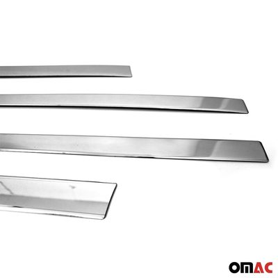 2005-2009 Land Rover LR3 Side Door Molding Trim Skirt Garnish S. Steel 4x