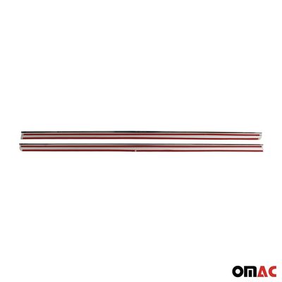 2010-2013 Ford Transit Connect L2 Long Side Door Molding Trim Stainless Steel Silver